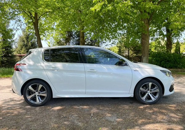 Peugeot 308 cena 46899 przebieg: 149000, rok produkcji 2017 z Piła małe 596